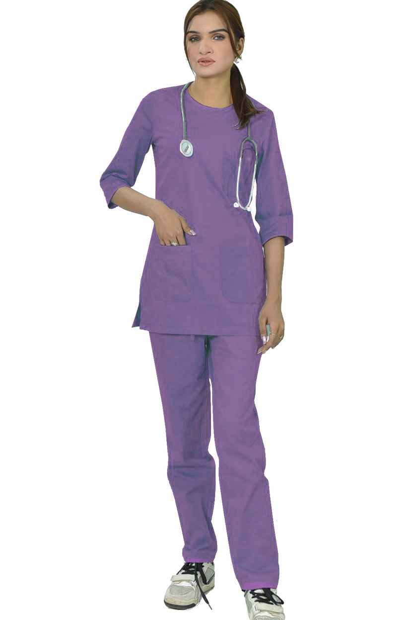FEMALE SALIMA SCRUB SUIT (COMBO OF 2 SCRUB SETS)