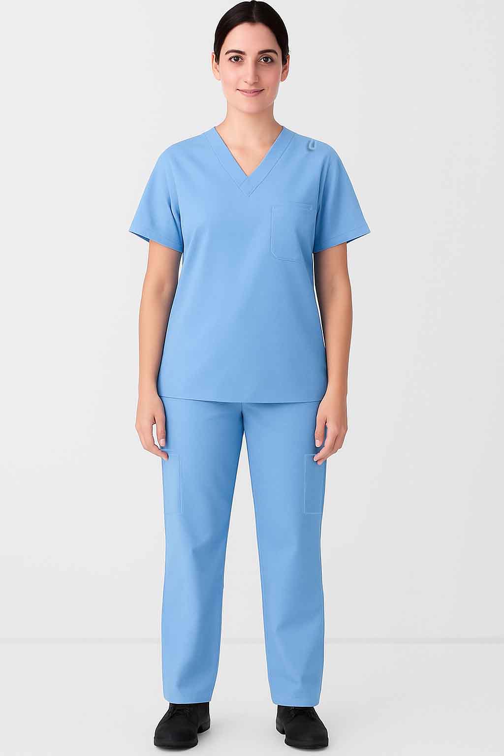 FEMALE ALEXANDRA SCRUB SUIT (COMBO OF 2 SCRUB SETS)