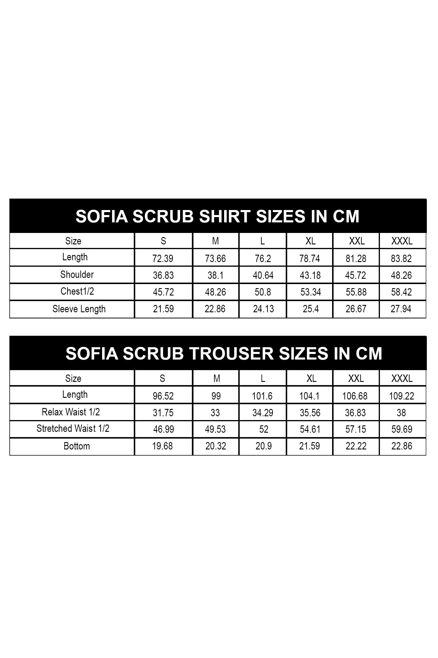PROFESSIONAL FEMALE SOFIA SCRUB SUIT / SLEEK SOFIA SCRUB SUIT