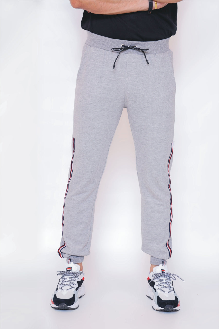MEN'S COOL GRAY TERRY TROUSER