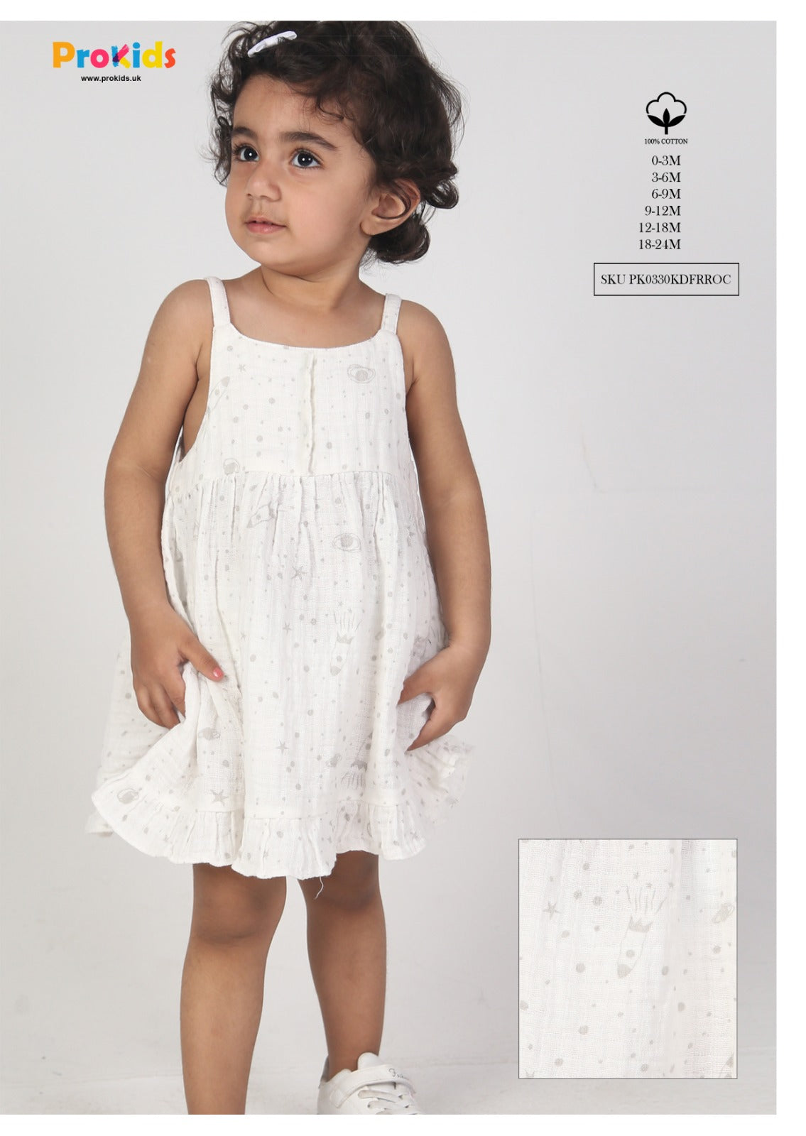 BABY GIRL MUSLIN FROCK