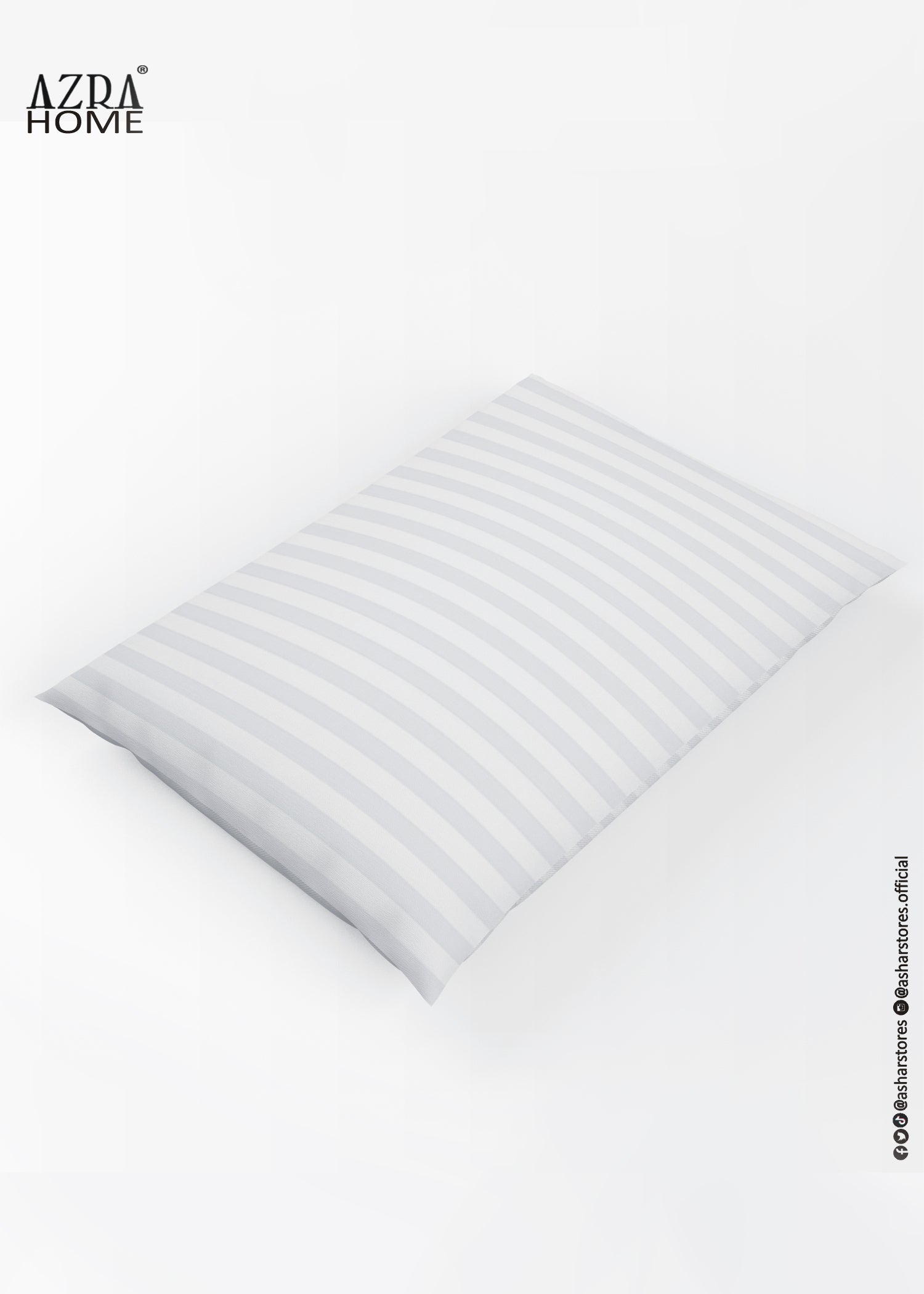 PROFESSIONAL PREMIUM PILLOW CASE 20X30+6 INCHES 2CM PACK OF 2
