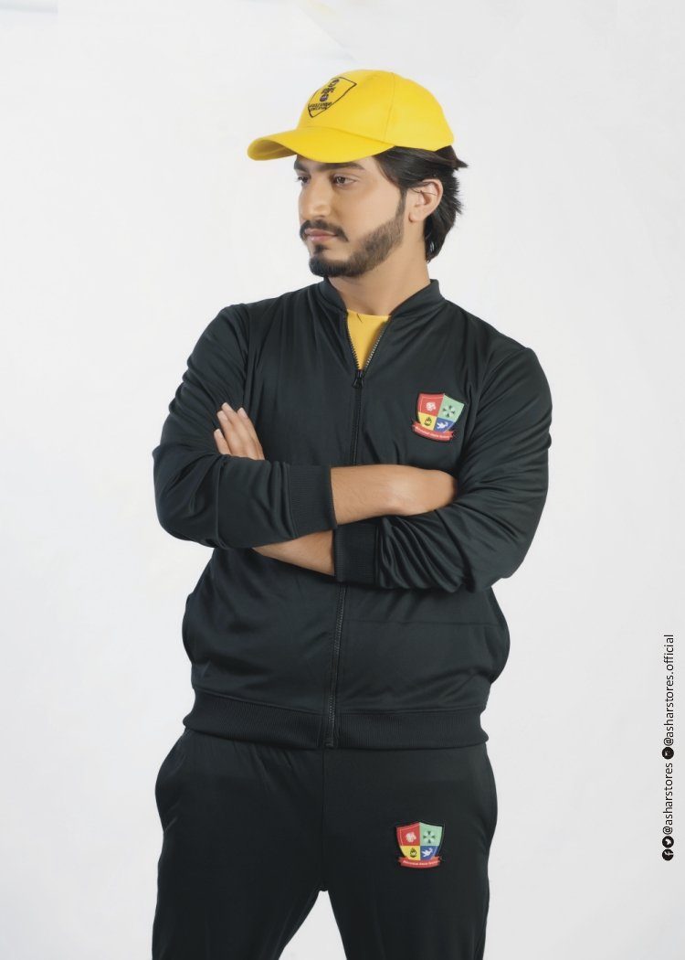 SPORTS TRACK SUIT BLACK ASHARSTORES.COM