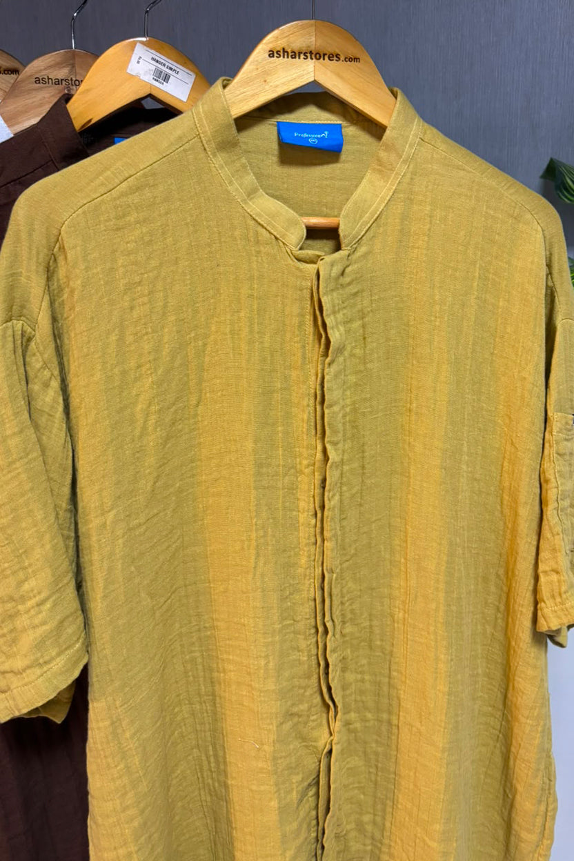 CHEF'S COOL KITCHEN SHIRT – 100% COTTON MUSLIN WEAVE