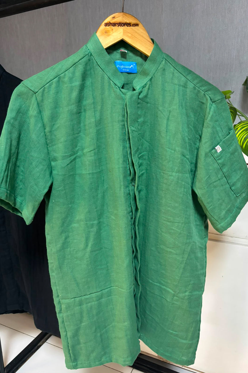 CHEF'S COOL KITCHEN SHIRT – 100% COTTON MUSLIN WEAVE