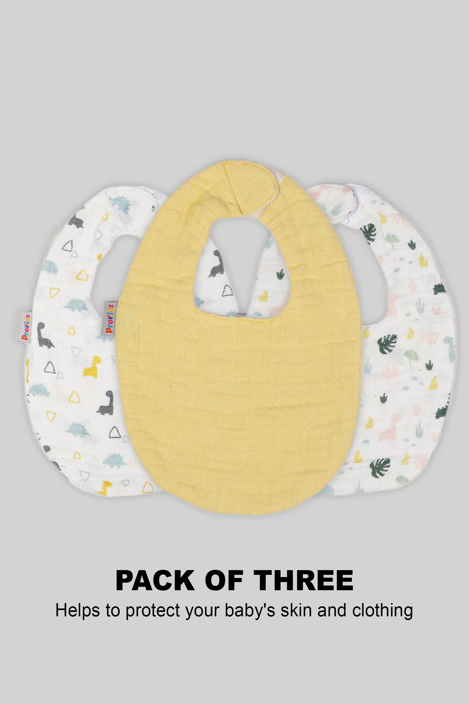 KIDS BIBS 3 IN 1 PACK
