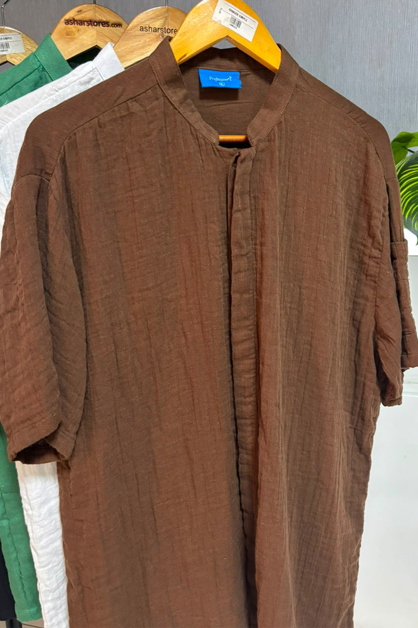 CHEF'S COOL KITCHEN SHIRT – 100% COTTON MUSLIN WEAVE