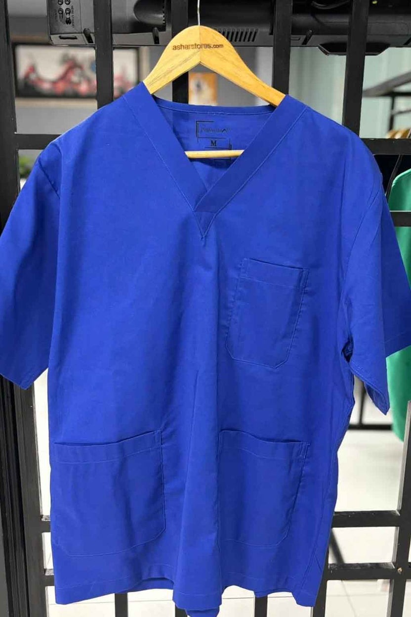 UNISEX BRITISH SCRUB SUIT / V-NECK MEDICAL SCRUB SUIT