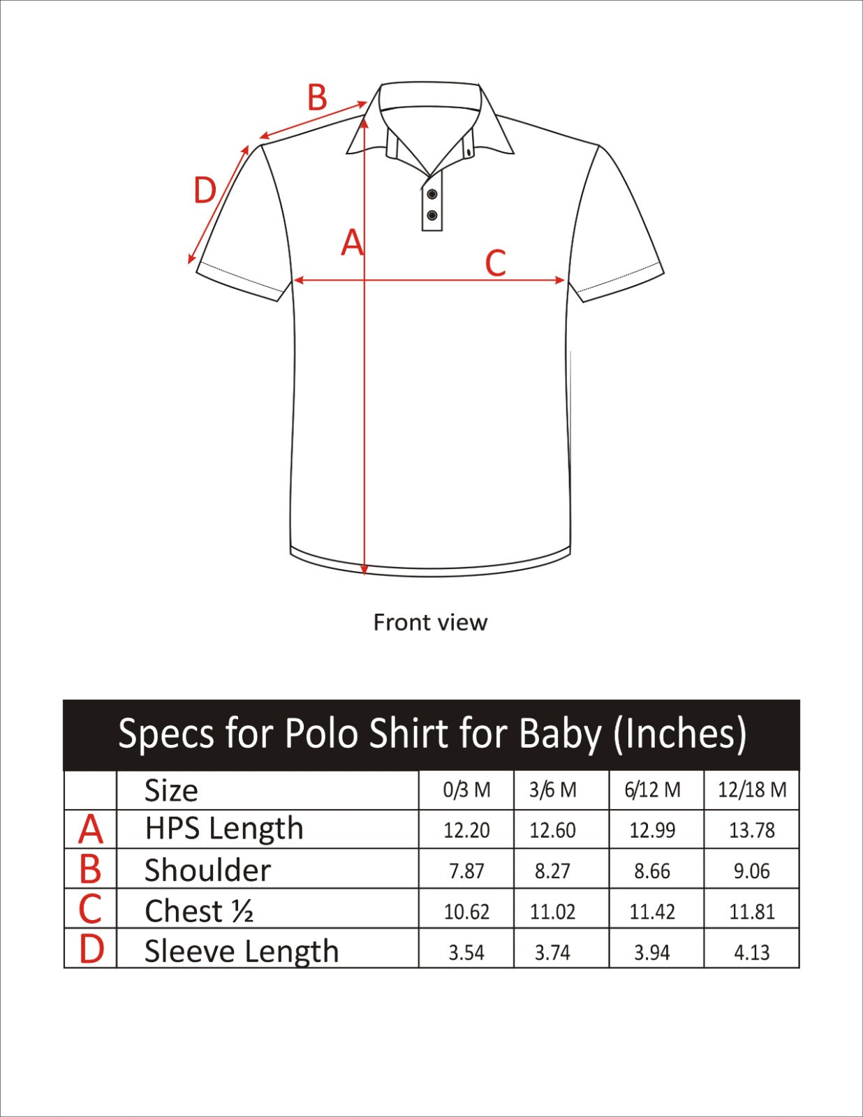 BABY POLO GREY WITH EMBROIDERY
