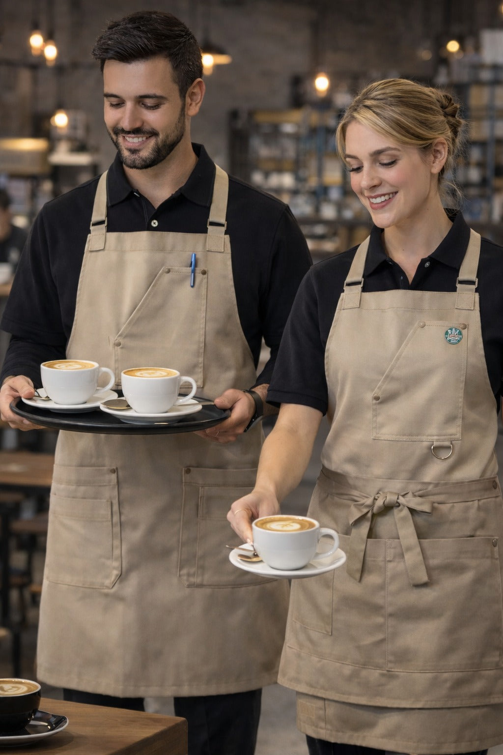 ANCHOR CROSS BACK APRON