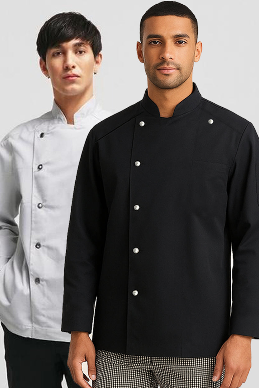 BERLIN PROFESSIONAL CHEF JACKET ( COMBO OF 2 JACKETS )