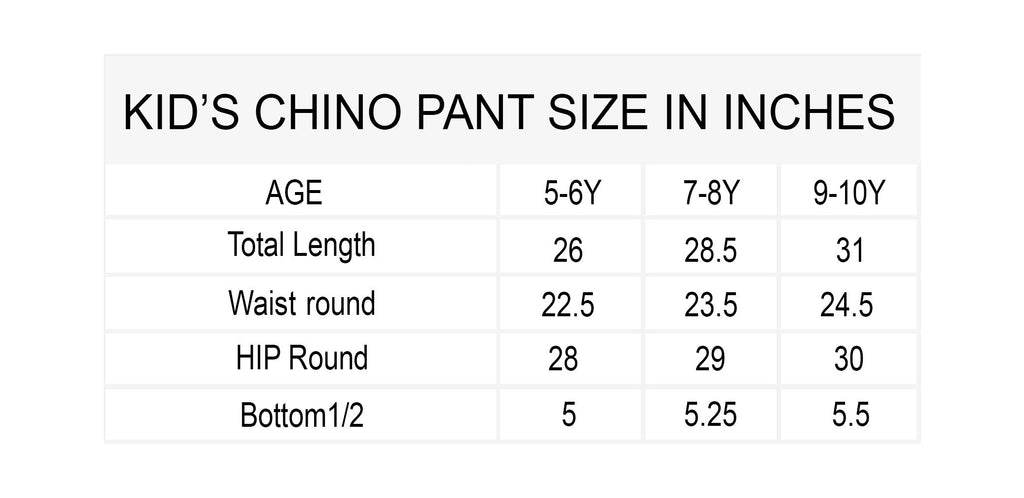 BOY'S DARK BLUE CHINO PANT