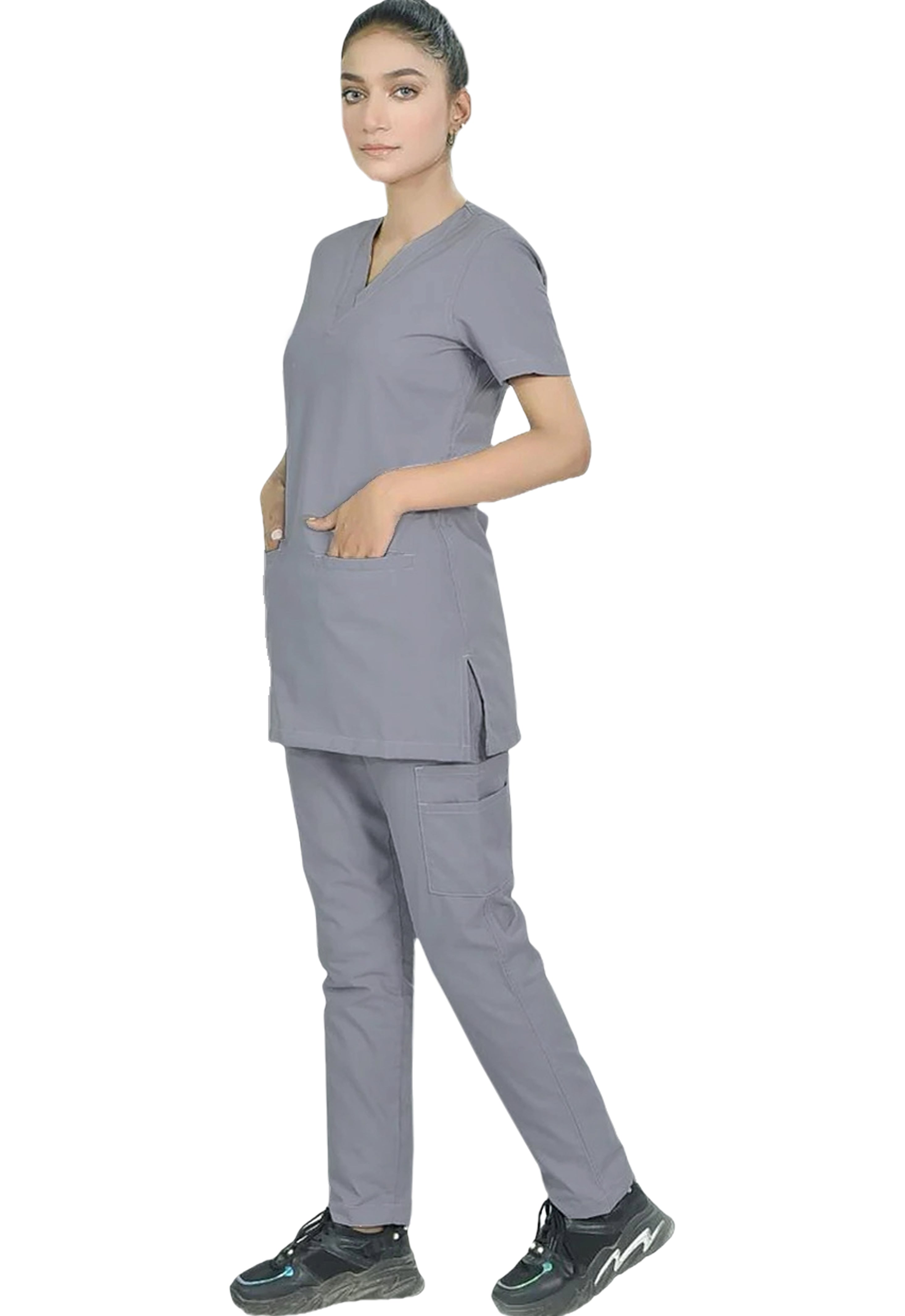 PROFESSIONAL UNISEX MILANO SCRUB SUIT / FUNCTIONAL V-NECKLINE MILANO SCRUB SUIT