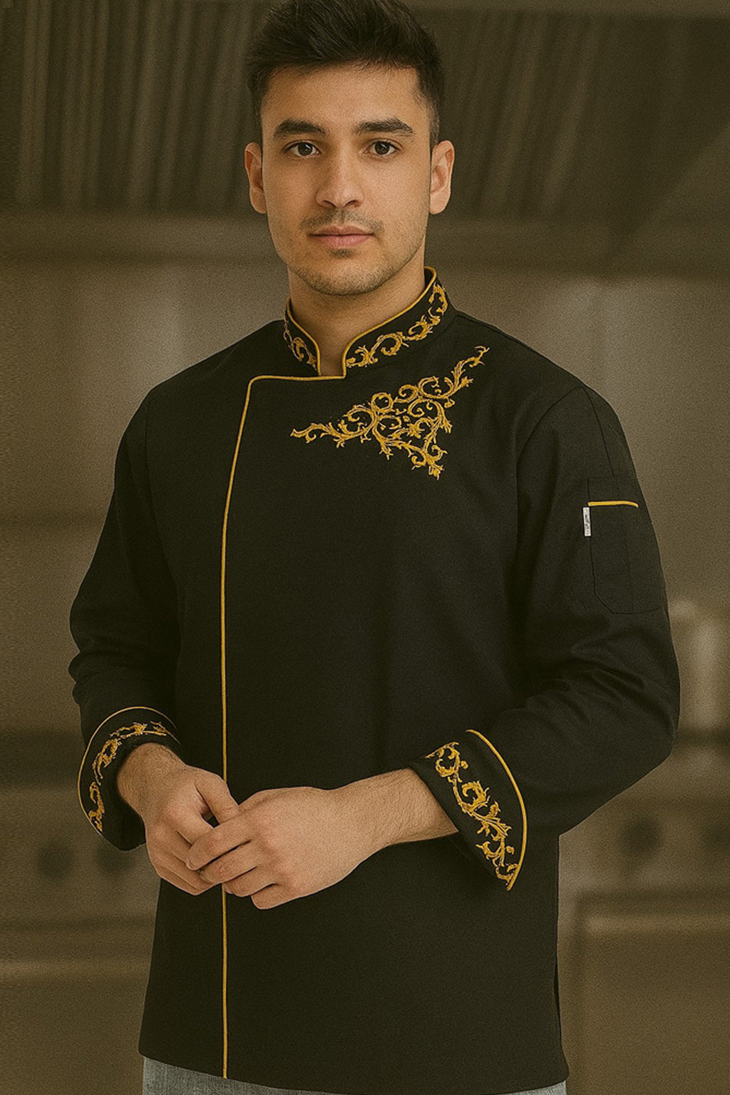 MUGHAL EMB PROFESSIONAL CHEF JACKET