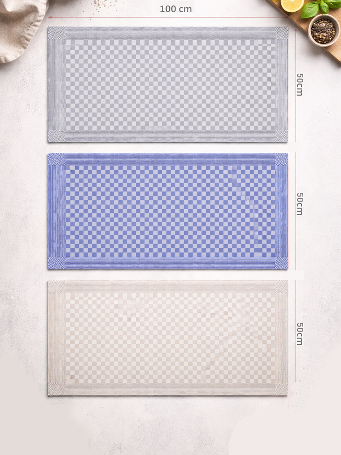 LONDON CHECK CLEANING CLOTH