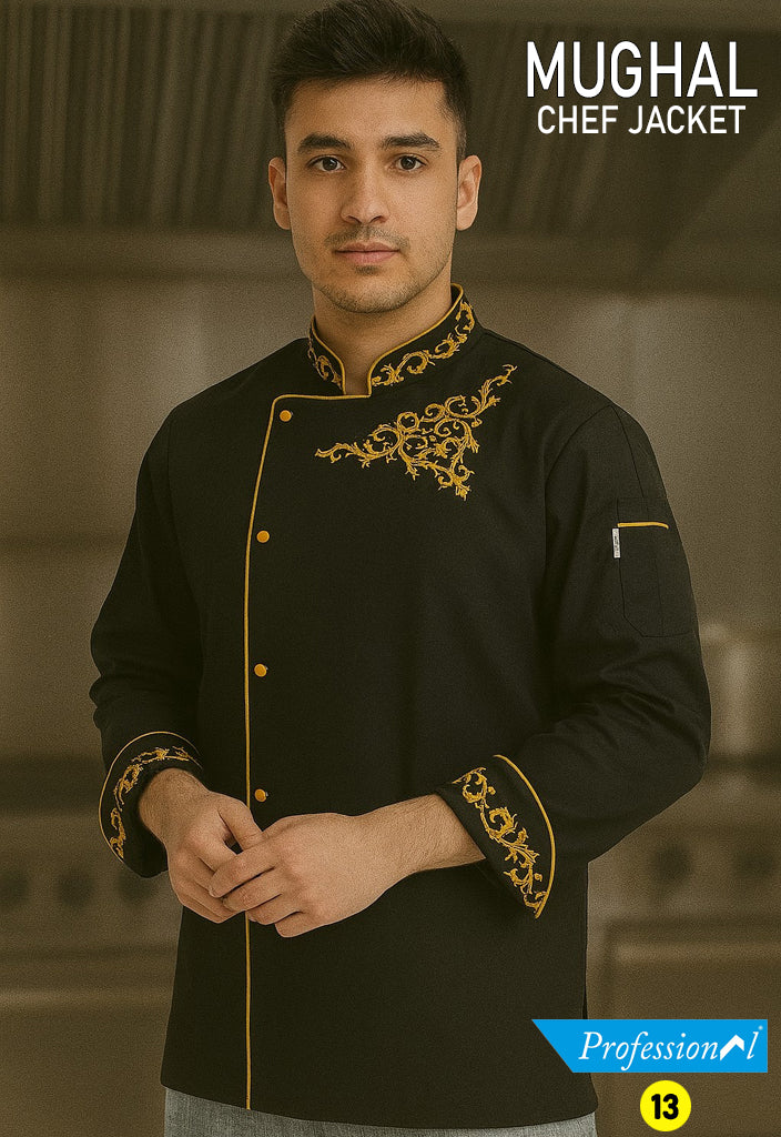 CUSTOMIZE MUGHAL EMB PROFESSIONAL CHEF JACKET
