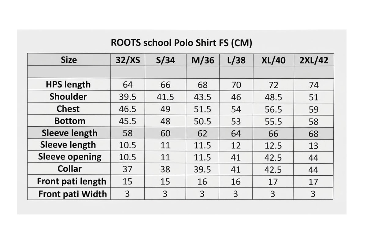 ROOTS POLO SHIRTS GREY FULL SLEEVE (BOYS)