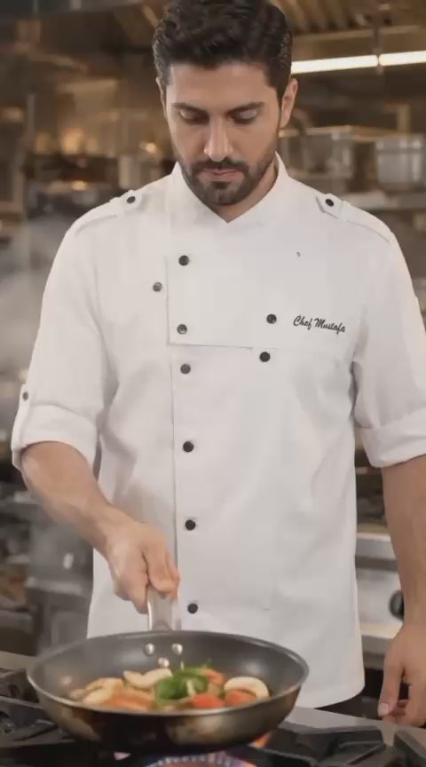 VEGAS H/S PROFESSIONAL CHEF JACKET