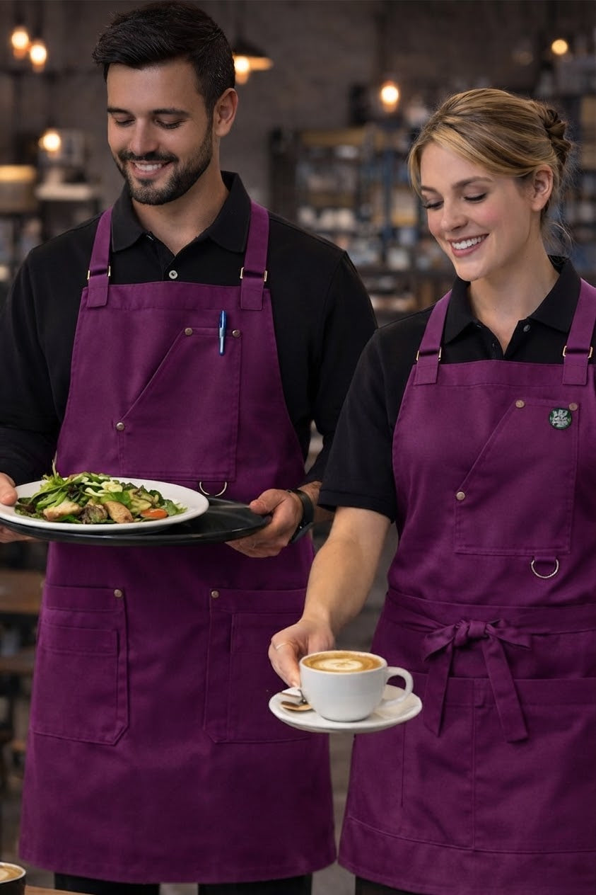 VIANNA CROSS BACK APRON