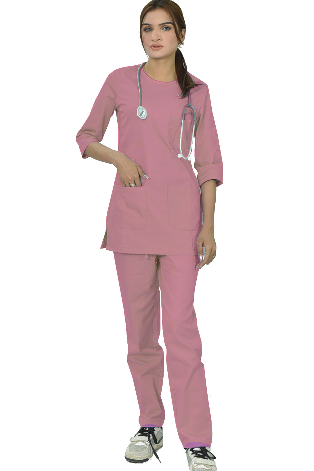 FEMALE SALIMA SCRUB SUIT (COMBO OF 2 SCRUB SETS)