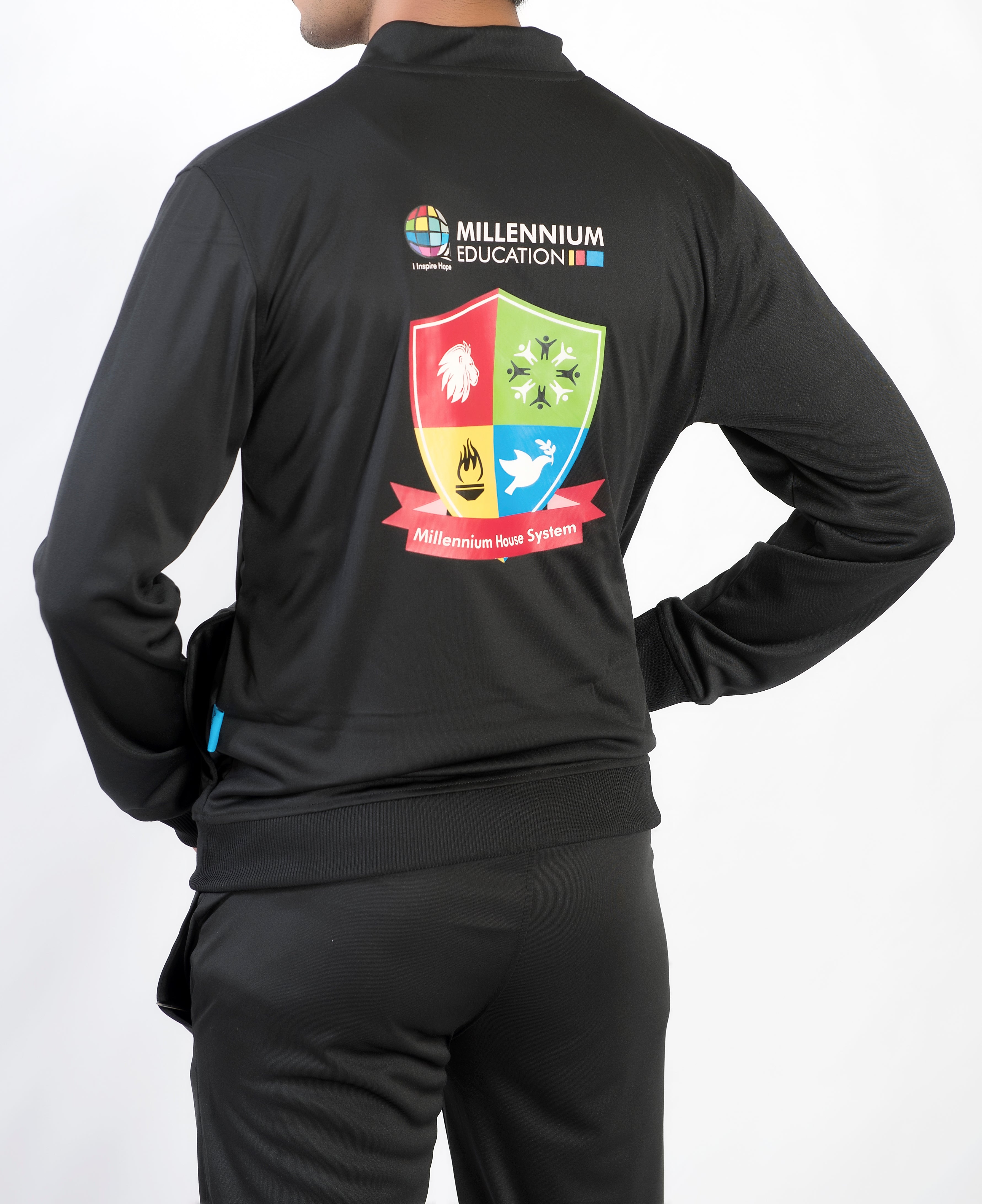SPORTS TRACK SUIT BLACK