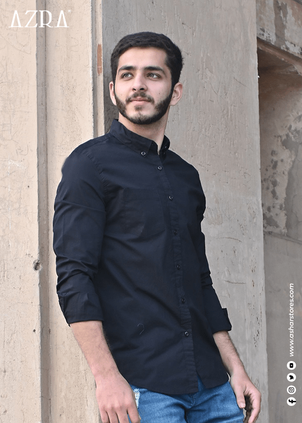 DRESS SHIRT BLACK