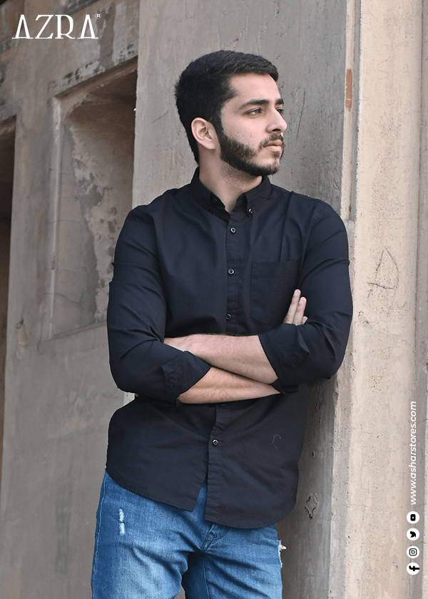 DRESS SHIRT BLACK