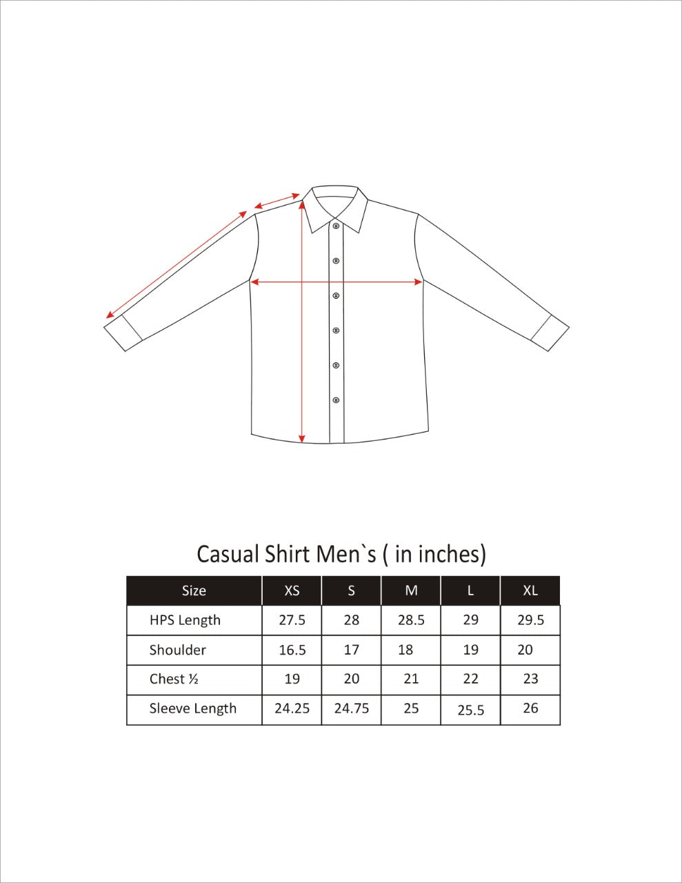 DRESS SHIRT WHITE