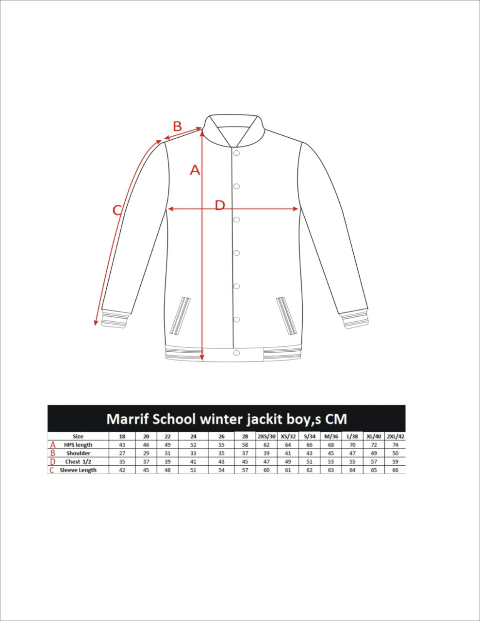 MARIF WINTER JACKET (BOYS)