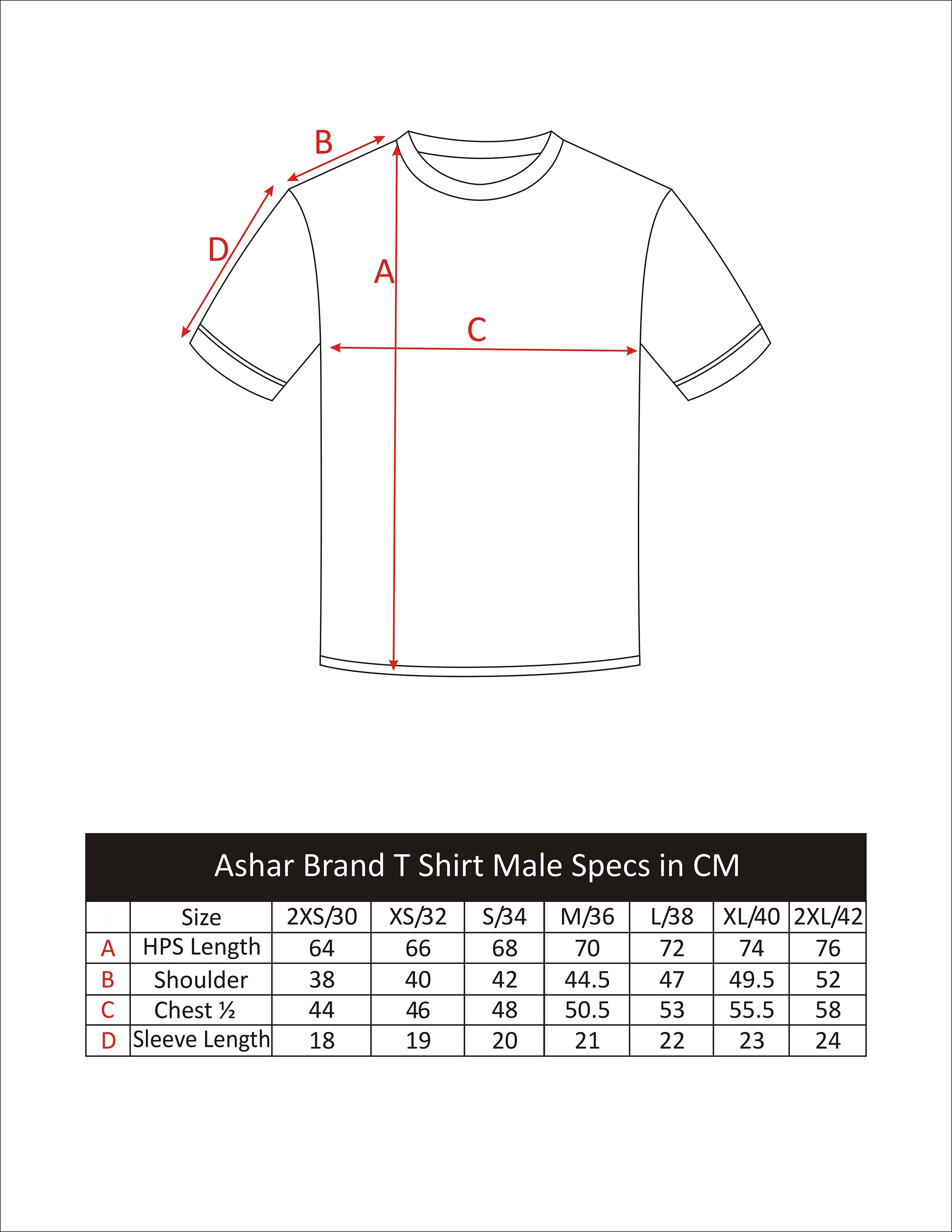 Men’s T-shirt / Bleached aqua color block typography